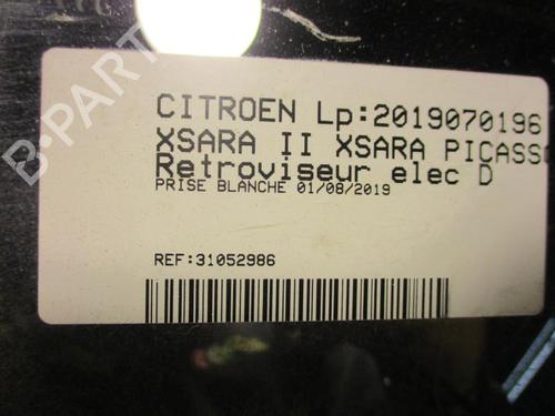 Right mirror CITROËN XSARA PICASSO (N68) 1.6 HDi | BP20344482C27