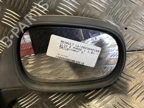 Right mirror RENAULT CLIO II (BB_, CB_) 1.6 (B/CB0D, BB00) | BP20345263C27 