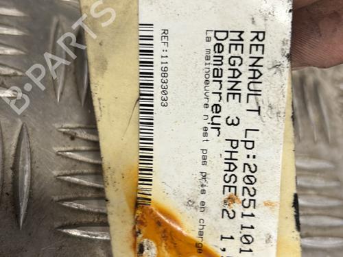 Starter RENAULT MEGANE III Hatchback (BZ0/1_, B3_) 1.5 dCi (BZ0C) | BP32491803M8