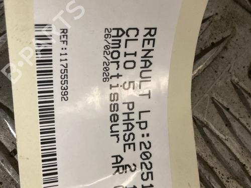 Used Left rear shock absorber Left rear shock absorber RENAULT CLIO V (B7_) 1.0 TCe 90 (B7MT) (91 hp) 30745380 30745380