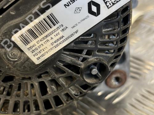 Used Alternator Alternator RENAULT MASTER III Van (FV) [2010-2026] 27191351 27191351