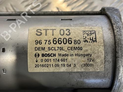 Starter PEUGEOT 3008 I MPV (0U_) 1.6 BlueHDi 120 | BP21518397M8 