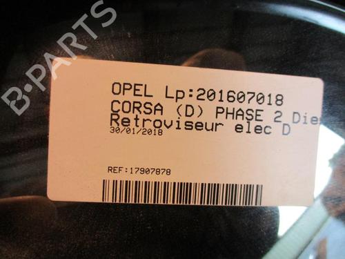 Used Right mirror OPEL CORSA D (S07) 1.3 CDTI (L08, L68) (75 hp) 20347518