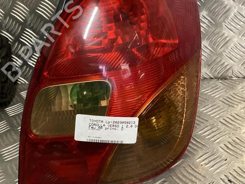 Used Right taillight Right taillight TOYOTA COROLLA Verso (_E12_) 2.0 D-4D (CDE120_, CDE120R) (90 hp) 20348220 20348220