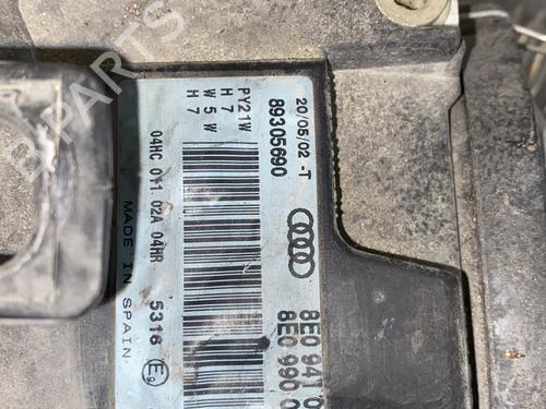 Used Left headlight Left headlight AUDI A4 B6 Avant (8E5) 2.5 TDI (155 hp) 20344045 20344045