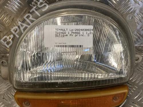 Used Left headlight RENAULT TWINGO I (C06_) 1.2 (C066, C068) (58 hp) 20346358