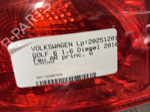 Used Left taillight Left taillight VW GOLF VI (5K1) 1.6 TDI (105 hp) 32704419 32704419