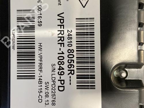 Instrument cluster RENAULT CAPTUR I (J5_, H5_) 1.2 TCe 120 | BP22095044C47 