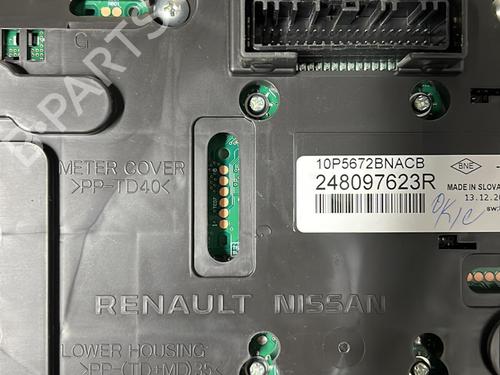 Used Instrument cluster RENAULT TRAFIC III Van (FG_) 1.6 dCi 95 (FGMJ, FGMR) (95 hp) 22094737