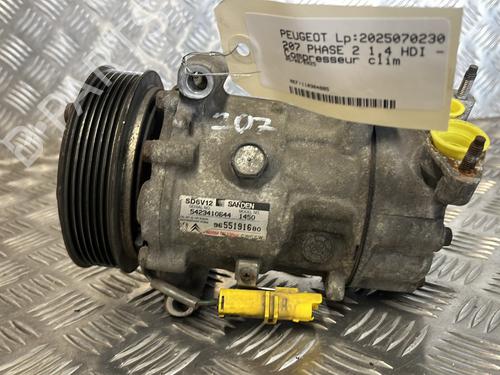 Used AC compressor PEUGEOT 207 (WA_, WC_) 1.4 HDi (68 hp) 27897883
