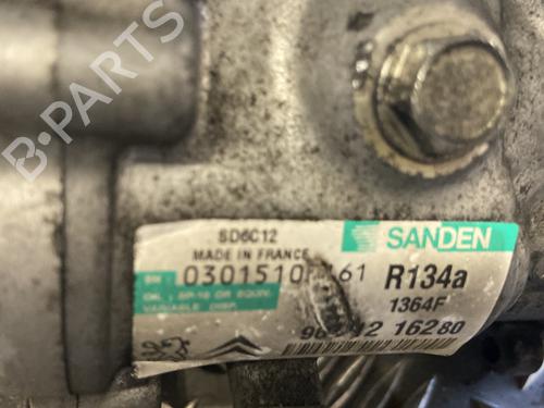 Used AC compressor AC compressor PEUGEOT 308 I (4A_, 4C_) 1.6 HDi (92 hp) 30542657 30542657