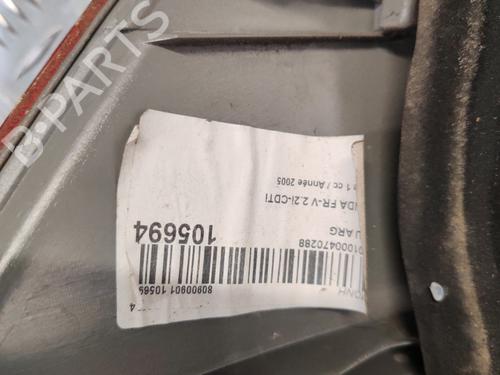 Used Left taillight Left taillight HONDA FR-V (BE) 2.2 i CTDi (BE5) (140 hp) 25587750 25587750