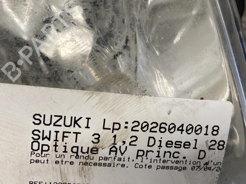 Used Right headlight Right headlight SUZUKI SWIFT III (MZ, EZ) [2005-2026] 33773316 33773316
