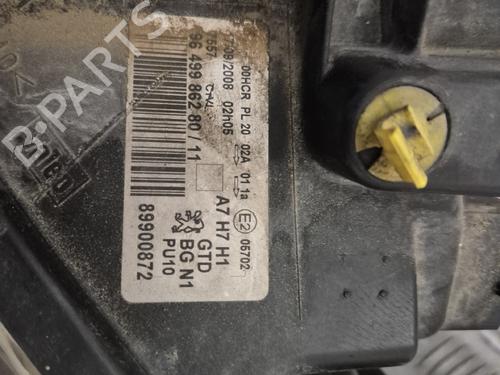 Used Left headlight Left headlight PEUGEOT 207 SW (WK_) 1.6 HDi (90 hp) 34500412 34500412
