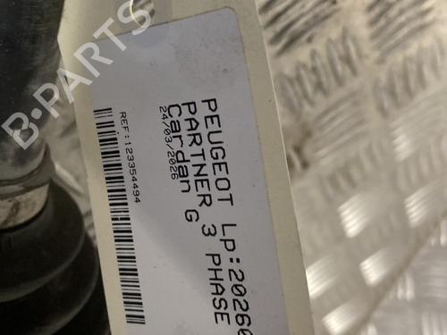 Left front driveshaft PEUGEOT PARTNER Box Body/MPV (K9) 1.5 BlueHDi 100 | BP37735122M38 - Image 5