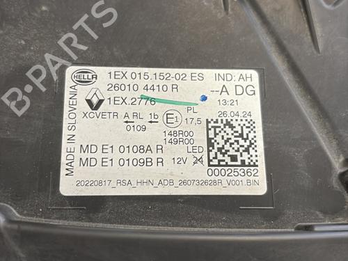 Højre forlygte RENAULT ESPACE VI (RHN) E-TECH 200 Hybrid | BP27606083C29 