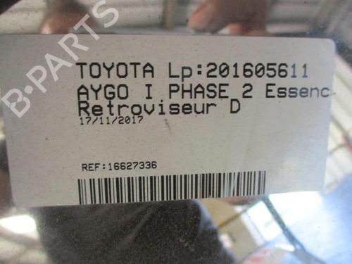 Used Right mirror TOYOTA AYGO (_B1_) 1.0 (KGB10_, KGB10R) (68 hp) 20347529