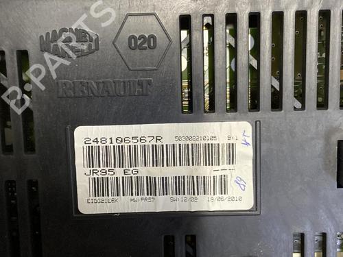 Instrument cluster RENAULT SCÉNIC III (JZ0/1_) 1.5 dCi | BP22094974C47