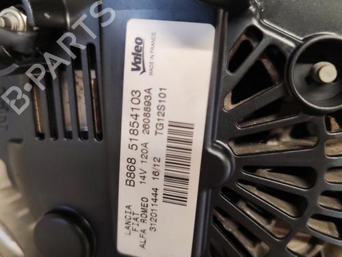 Alternator FIAT PANDA (312_, 319_) 1.3 D Multijet (312PXL1A) | BP22446440M7 