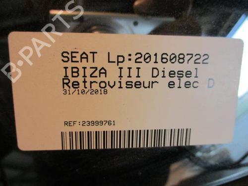 Used Right mirror SEAT IBIZA III (6L1) 1.9 TDI (100 hp) 20345998