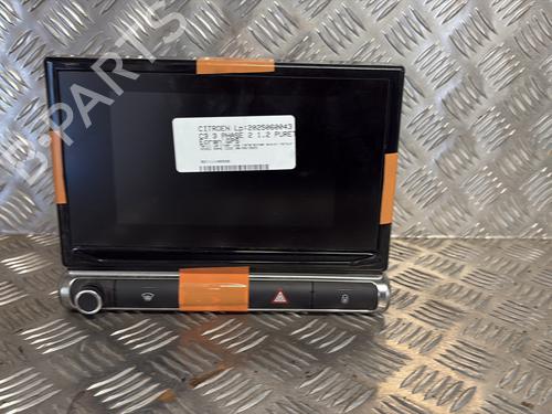 Used Display monitor CITROËN C3 III (SX) 1.2 THP 110 (SXHNPS, SXHNZT, SXHNZ6) (110 hp) 28569980
