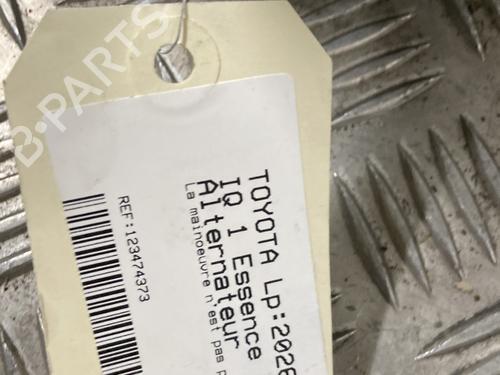 Used Alternator Alternator TOYOTA IQ (_J1_) 1.0 (KGJ10_, KGJ10R) (68 hp) 33566007 33566007