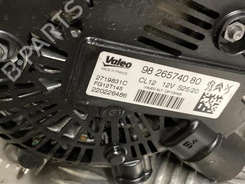 Used Alternator Alternator PEUGEOT 208 II (UB_, UP_, UW_, UJ_) 1.2 PureTech 100 (101 hp) 20346814 20346814