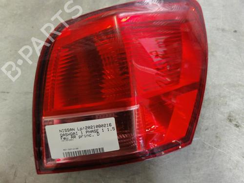 Right taillight NISSAN QASHQAI / QASHQAI +2 I (J10, NJ10, JJ10E) 1.5 dCi | BP20345749C35 