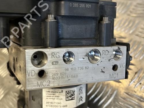 ABS pump PEUGEOT 308 SW II (LC_, LJ_, LR_, LX_, L4_) 1.6 BlueHDi 120 | BP24887116M43 
