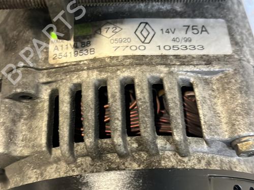 Alternator RENAULT CLIO II Hatchback Van (SB0/1/2_) 1.9 D (SB0R) | BP27399544M7 