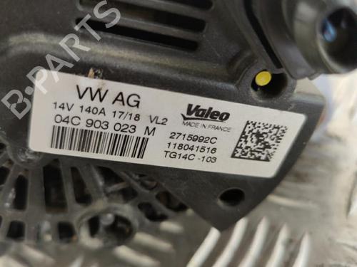 Used Alternator Alternator AUDI A1 Sportback (8XA, 8XF) 1.4 TFSI (125 hp) 20345673 20345673