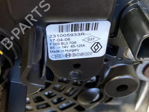 Generator DACIA SANDERO II 1.5 dCi 75 / Blue dCi 75 (B8JW, B8M4, B8AH, B8M7, B8M6) | BP20345384M7 