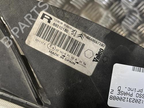 Right headlight CITROËN XSARA PICASSO (N68) 1.6 HDi | BP20346500C29 