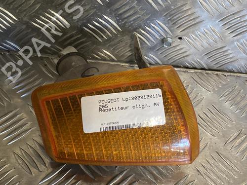 Used Left front indicator Left front indicator PEUGEOT 205 II (20A/C) 1.7 Diesel (60 hp) 20345445 20345445
