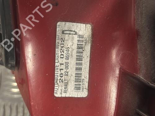 Right taillight RENAULT CLIO III (BR0/1, CR0/1) 1.2 16V (BR0P, CR0P) | BP28111606C35 