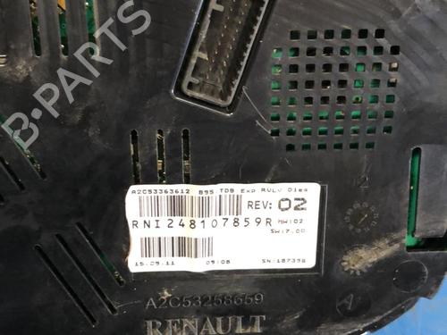 Instrument cluster RENAULT MEGANE III Hatchback (BZ0/1_, B3_) 1.5 dCi (BZ0C) | BP22093771C47 