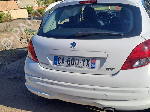 Front bumper PEUGEOT 207 (WA_, WC_) 1.6 HDi | BP29599286C7 