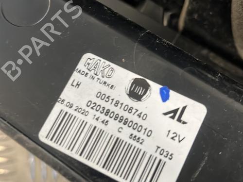 Left taillight FIAT DOBLO Cargo (263_) 1.4 Natural Power | BP25443353C34 