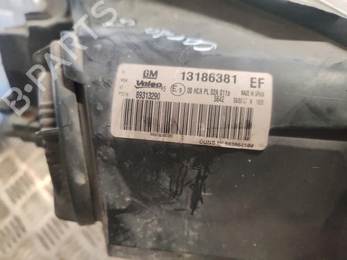 Used Left headlight Left headlight OPEL CORSA D (S07) 1.3 CDTI (L08, L68) (90 hp) 29316528 29316528