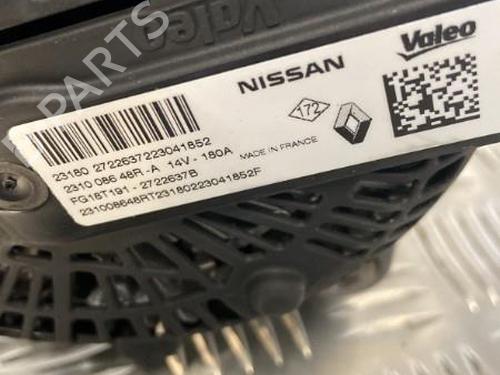 Alternator NISSAN PRIMASTAR Van (X83) 2.5 dCi 140 | BP22917113M7 