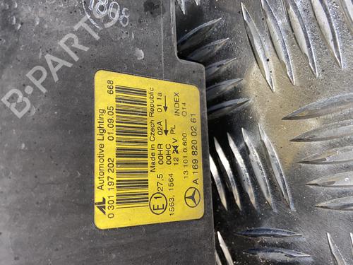 Right headlight MERCEDES-BENZ A-CLASS (W169) A 180 CDI (169.007, 169.307) | BP22095800C29