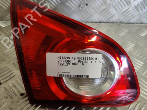 Used Left tailgate light Left tailgate light NISSAN QASHQAI I (J10, NJ10) 1.5 dCi (106 hp) 20348627 20348627
