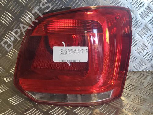 Used Right taillight VW POLO V (6R1, 6C1) 1.2 TDI (75 hp) 20344686