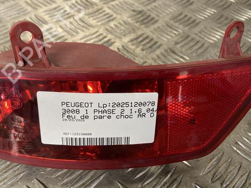 Used Rear bumper right light Rear bumper right light PEUGEOT 3008 I MPV (0U_) 1.6 HDi (114 hp) 33312270 33312270