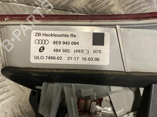 Used Left tailgate light Left tailgate light AUDI A4 B7 Avant (8ED) 2.0 TDI (140 hp) 20345199 20345199