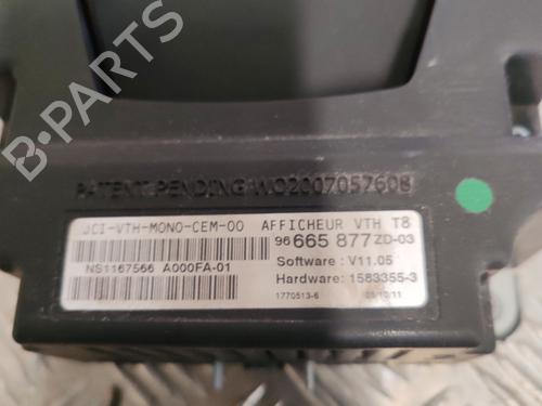 Display monitor PEUGEOT 3008 I MPV (0U_) 1.6 HDi | BP25720870C48 