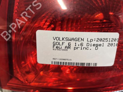 right-taillight-vw-golf-vi-5k1-2008-2009-2010-2011-2012-2013-2014-32704418 main image
