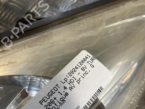 Left headlight PEUGEOT 206+ (2L_, 2M_) 1.4 HDi eco 70 | BP26656670C28 
