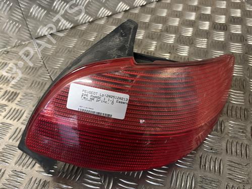 Used Right taillight PEUGEOT 206 Hatchback (2A/C) 1.1 i (60 hp) 30965895