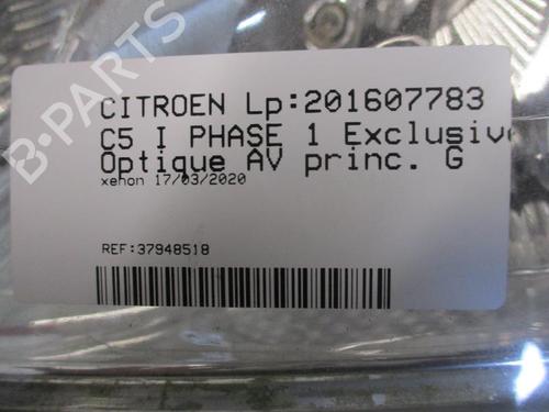 Used Left headlight Left headlight CITROËN C5 I (DC_) 3.0 V6 (DCXFXC, DCXFXF) (207 hp) 20344466 20344466